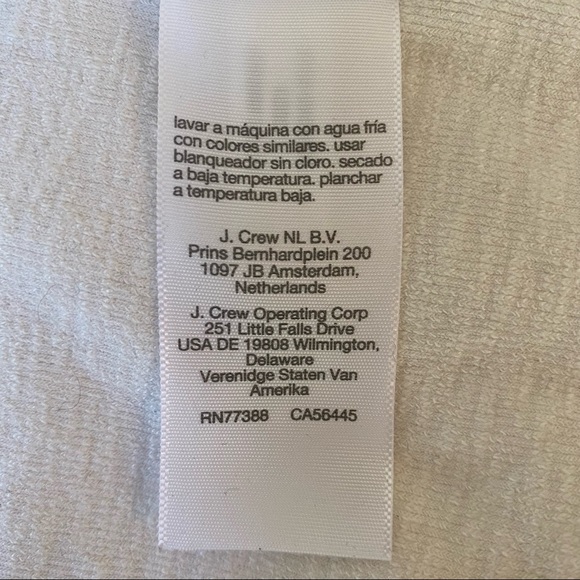 Madewell Westville Raglan Tshirt - textured white cotton, size M - Picture 5 of 7